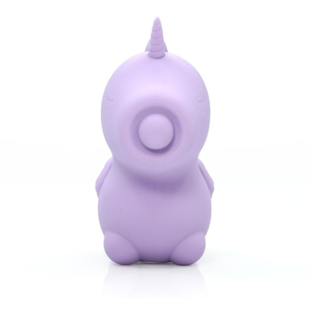 Вибростимулятор клитора с функцией пульсации фиолетовый Unihorn Karma Lilac