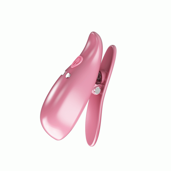 Виброклипсы для сосков Pretty Love Leaf