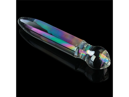 Стеклянный фаллоимитатор Twilight Gleam Alluring Arc 18 см