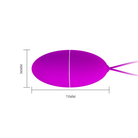 Виброяйцо с пультом Pretty Love Joanne