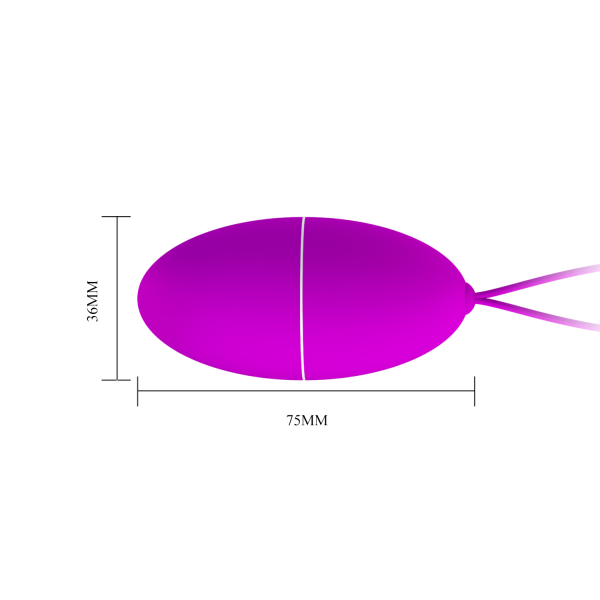 Виброяйцо с пультом Pretty Love Joanne