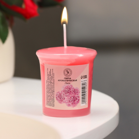 Свеча ароматическая "Peony" (5*4,5 см)