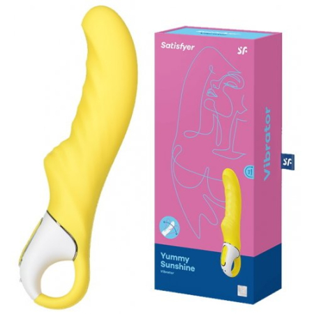 Вибратор для симуляции точки G желтый Yummy Sunshine Satisfyer 