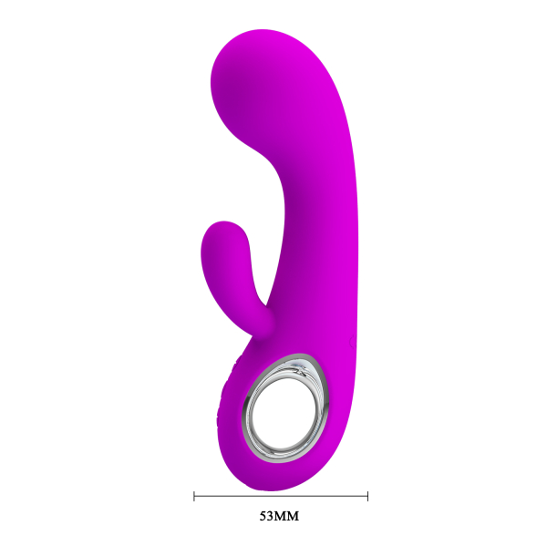 Перезаряжаемый вибратор-кролик Pretty Love Valentine