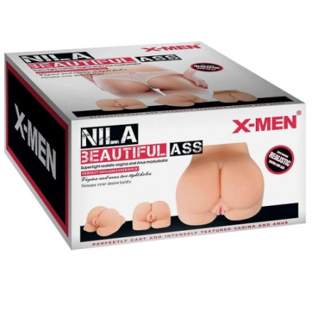 Реалистичный мастурбатор попка и вагина Nila