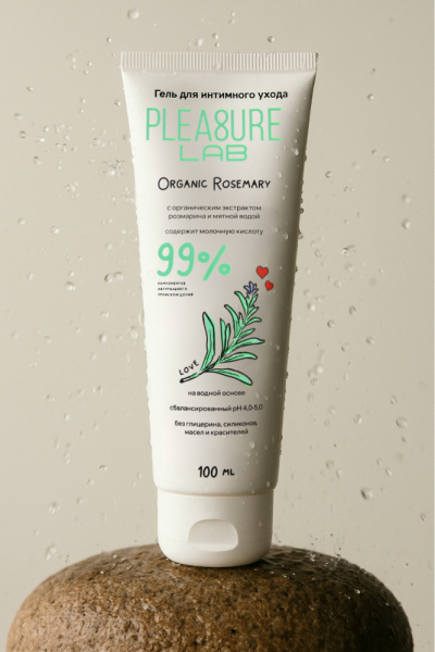 Интимный гель на водной основе Pleasure Lab Organic Rosemary (100 мл)