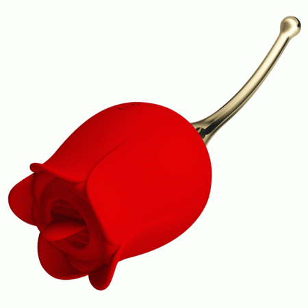 Клиторальный стимулятор Pretty Love Rose Lover в виде розочки