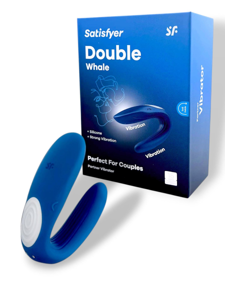 Многофункциональный стимулятор для пар Double Whale Satisfyer 