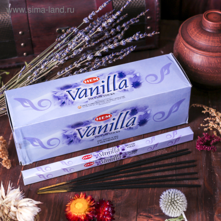 Благовония HEM "Vanilla" (8 палочек)