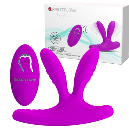 Многофункциональный вибромассажер Pretty Love Magic Fingers