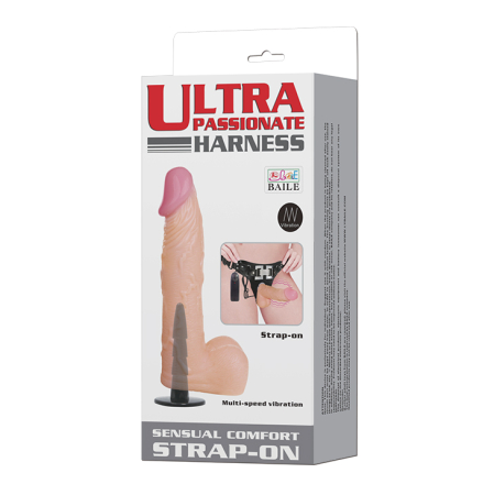 Cтрапон с вибрацией Ultra Passionate Harness Baile 