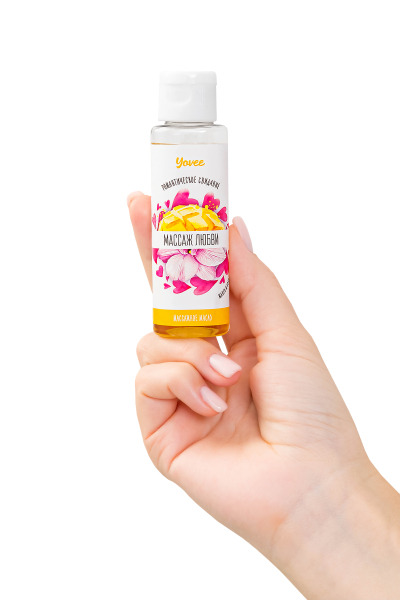 Масло для массажа с ароматом манго и орхидеи Yovee "Массаж любви" (50 мл)