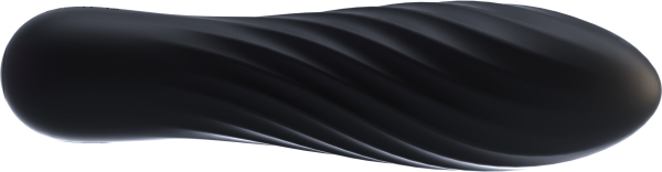 Мини-вибратор перезаряжаемый черный SVAKOM Tulip