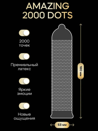 MAXUS Презервативы точечные Amazing 12 шт X-Edition