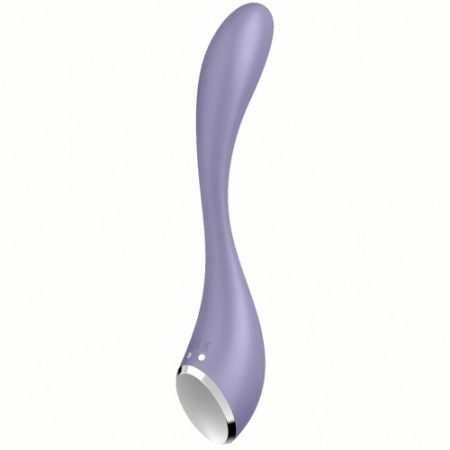 Гибкий смарт-вибратор для точки G сиреневый G-Spot Flex 5 Satisfyer 
