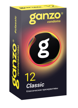 Презервативы классические Ganzo Classic (12 шт)