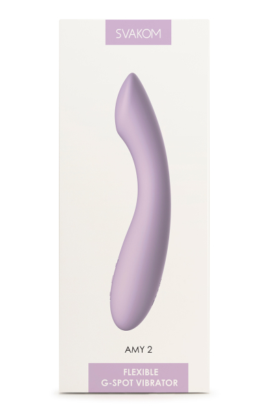 Гибкий вибратор для стимуляции точки G Svakom Amy 2