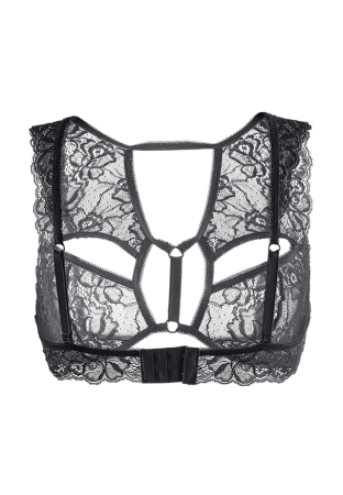 Бралетт кружевной черный Erolanta Marisa (46-48)