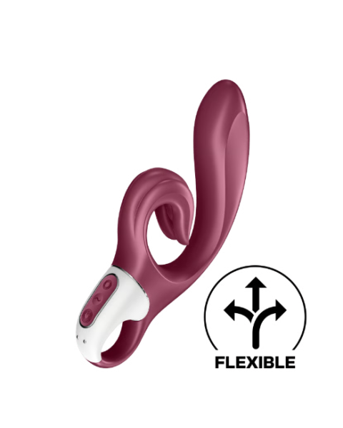 Вибратор-кролик бордовый Love Me Satisfyer 