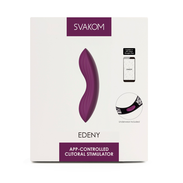Интерактивный клиторальный вибратор с трусиками Svakom Edeny