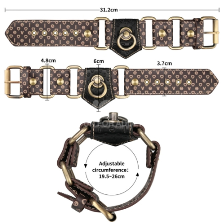 Бондажный комплект на бедра Rebellion Reign