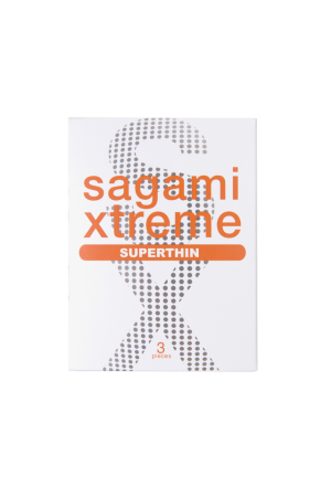 Презервативы латексные ультратонкие Sagami Xtreme Superthin (3 шт)