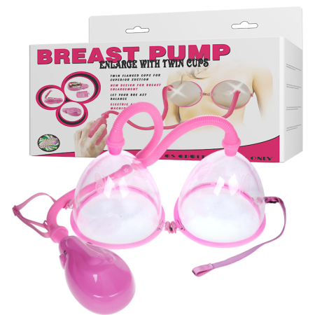 Двойная вакуумная помпа для груди Breast Pump Baile
