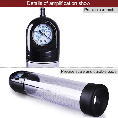 Вакуумная помпа с манометром Men Powerup Powerup