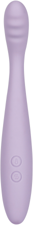 Интерактивный вибратор точки G с функцией нагрева перезаряжаемый лиловый SVAKOM Cici 2