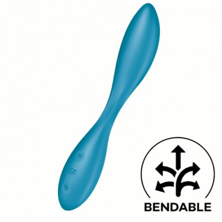 Гибкий вибратор для точки G синий G-Spot Flex 1 Satisfyer 