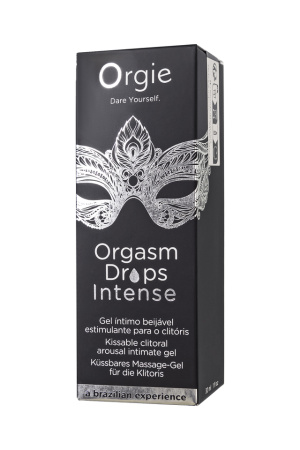 Экстремально возбуждающий гель для клитора ORGIE Orgasm Drops Intense 30 мл