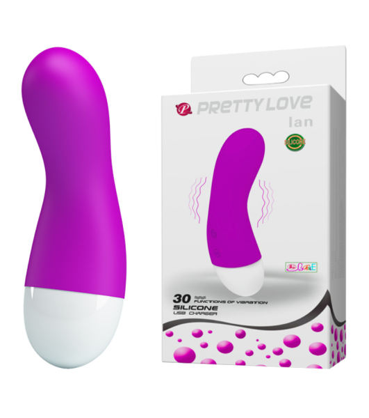 Изогнутый вибратор для точки G Pretty Love Ian 