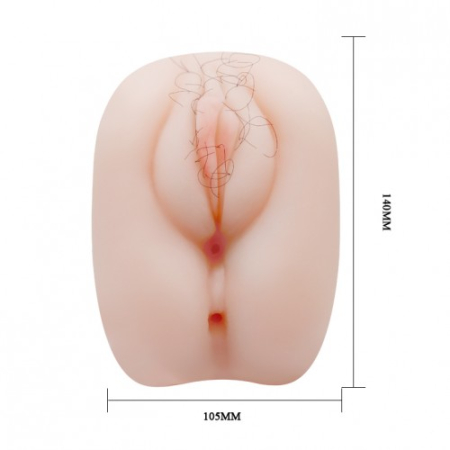Мастурбатор вагина и анус с вибрацией Baile
