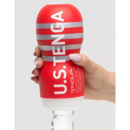 Мастурбатор в колбе Tenga Deep Throat