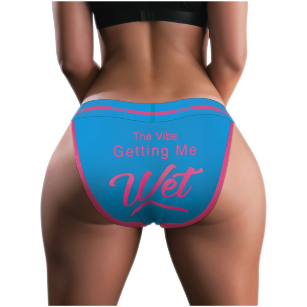 Трусики Wet XL/XXL с вибропулей и беспроводным пультом управления Ingen Vibrating Panties
