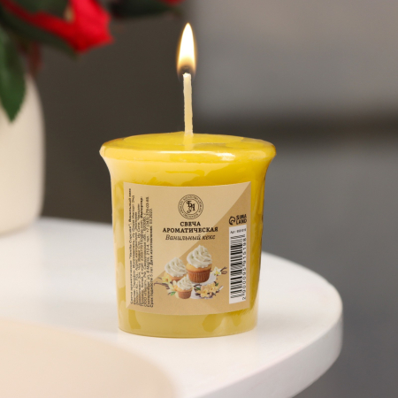 Свеча ароматическая "Vanilla Cupcake" (5*4,5 см)