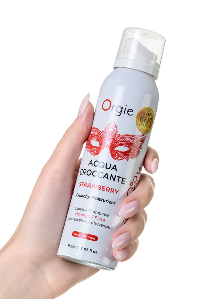 Шипучая увлажняющая пена для чувственного массажа Orgie Acqua Croccante (150 мл)