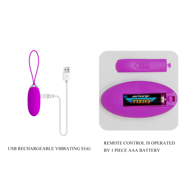 Виброяйцо с пультом Pretty Love Joanna