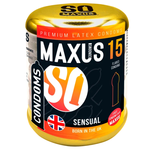 Презервативы Maxus Sensual X-Edition 15 шт