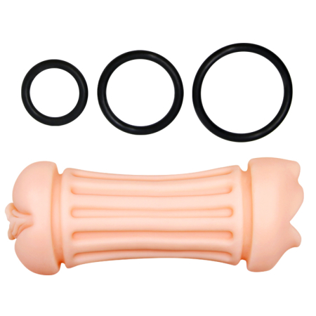 Реалистичный мастурбатор ротик и вагина Crazy bull Nancy