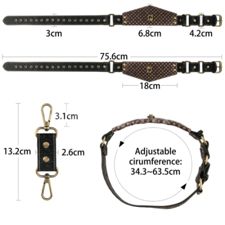 Бондажный комплект на бедра Rebellion Reign