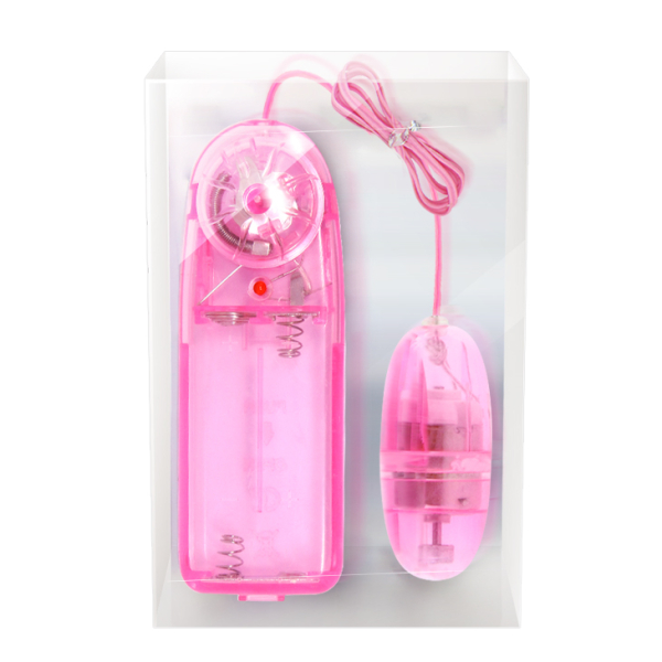 Вибропуля с пультом управления Baile Classic Pink Egg