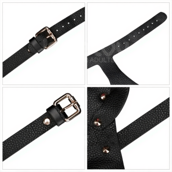 Маска из искусственной кожи Rebellion Reign Scarred Alpha Pup