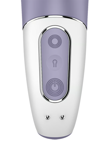 Расширяющийся вибратор фиолетовый Air Pump Vibrator 1 Satisfyer 