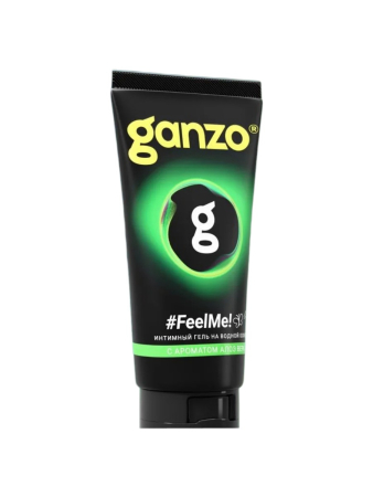 Интимная смазка на водной основе GANZO Feel me лубрикант с ароматом алоэ вера (200 мл)