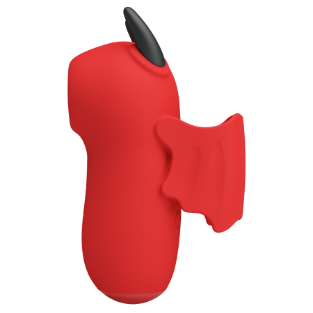 Мини-вибратор на палец с пульсацией и электростимуляцией Pretty Love Magic Devil