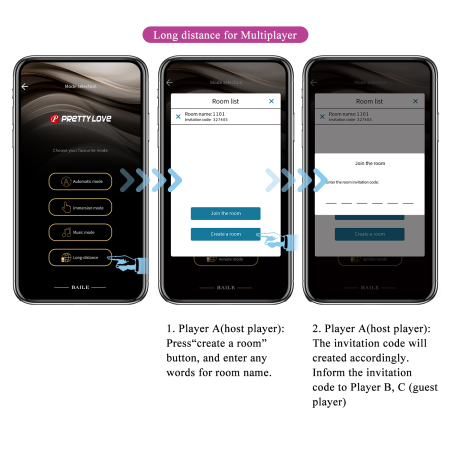 Классический смарт-вибратор Pretty Love Ethan