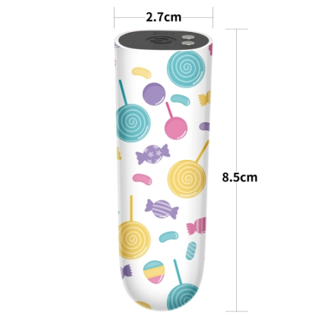 Перезаряжаемый мини вибратор LoveToy Lollipop Massager