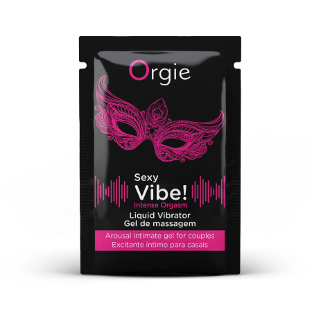 Жидкий вибратор с разогревающим и охлаждающим эффектом ORGIE Sexy Vibe Intense Orgasm 1 мл