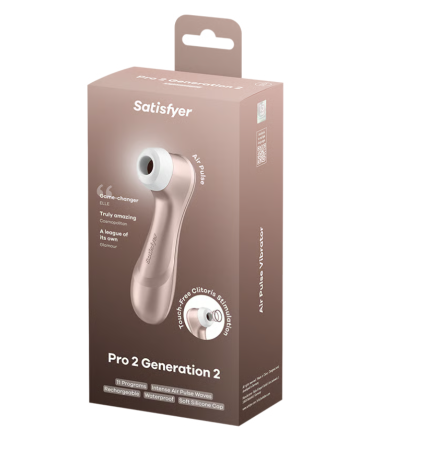 Вакуумно-волновой стимулятор клитора Pro 2 Satisfyer